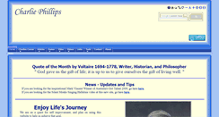 Desktop Screenshot of charliephillips.net